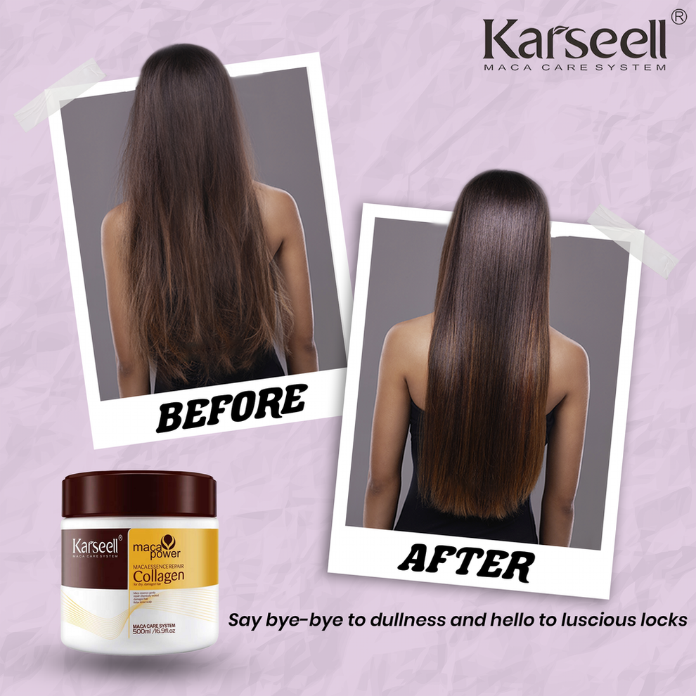 KARSEELL® MACA POWER COLLAGEN HAIR MASK ( BUY 1 GET 1 FREE )