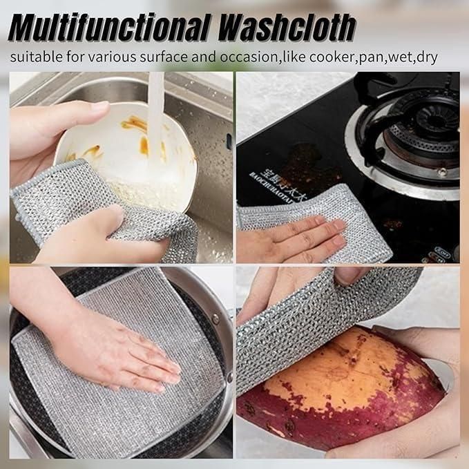 Multipurpose Wire Dishwashing Rags ( BUY 1 GET 10 )