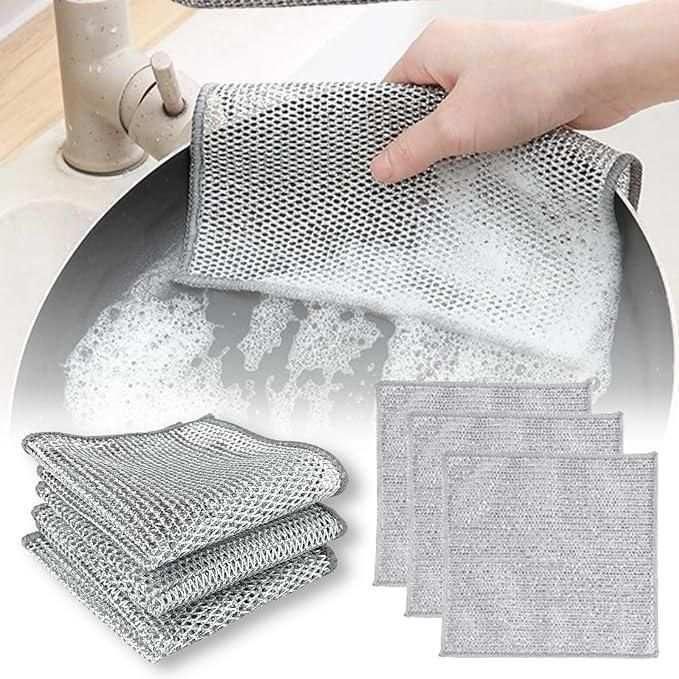 Multipurpose Wire Dishwashing Rags ( BUY 1 GET 10 )