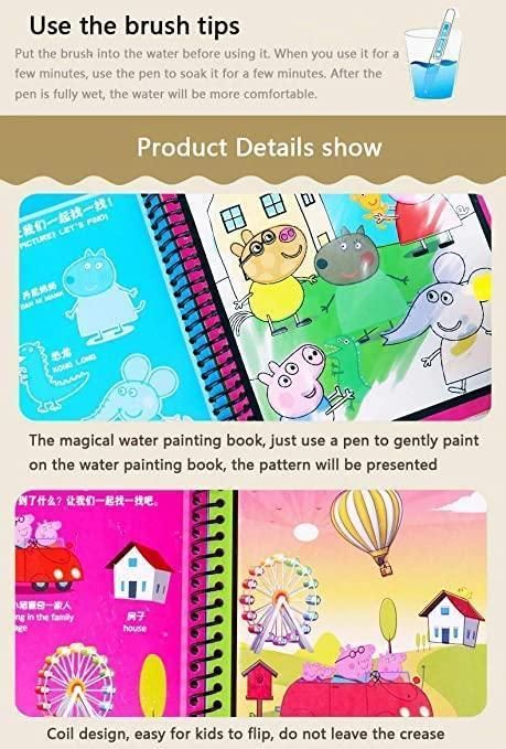 Magical Water Painting Book 🎨 (BUY 1 GET 4)