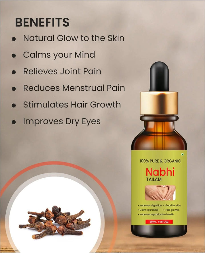 🌿 AYURVEDIC MULTI-BENEFITS NABHI THERAPY OIL 🌿 ( BUY 1 GET 1 FREE )