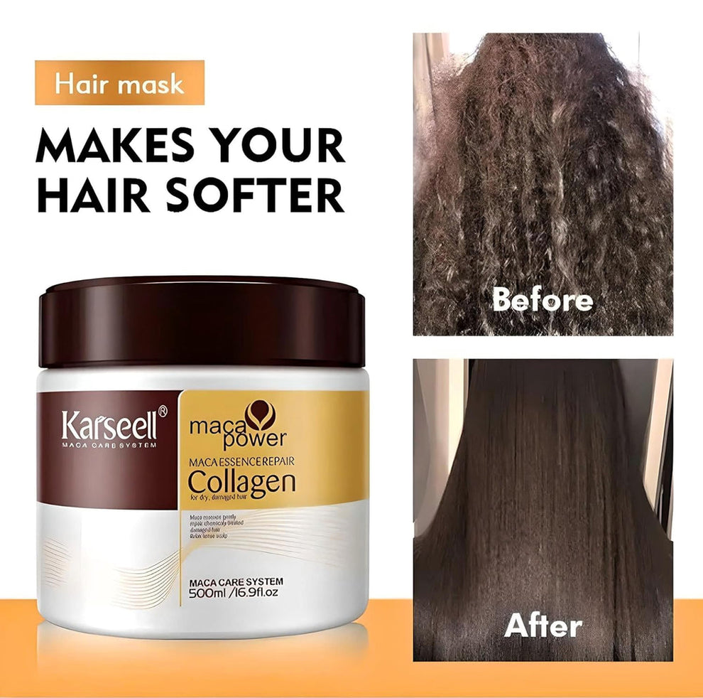 KARSEELL® MACA POWER COLLAGEN HAIR MASK ( BUY 1 GET 1 FREE )