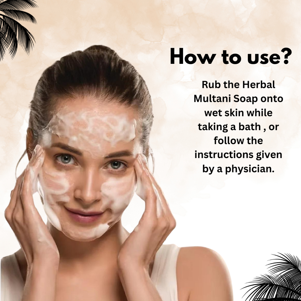 Natural Multani Mitti Handmade Soap for Clear Skin ( BUY 1 GET 1 FREE )