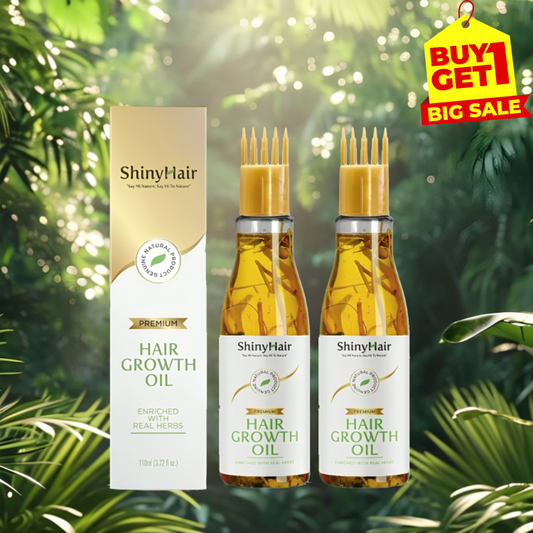 ShinyHair Growth Oil Enriched With Real Herbs ( BUY 1 GET 1 FREE )