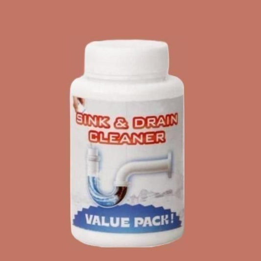 Drain Cleaner Powder Removes Clogs, Blockages in Washbasin 100ml (Pack of 2)