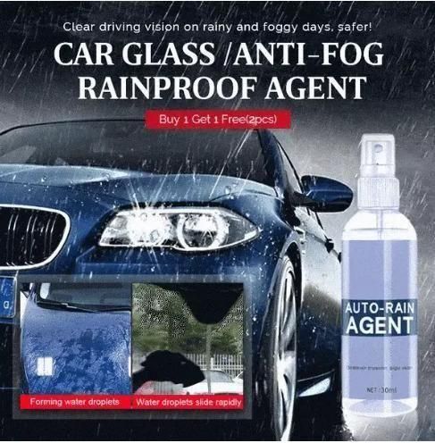 Car Glass Anti-fog Rainproof Agent (Pack of 1)