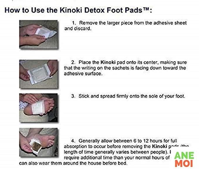 Detox Foot Patches (Set of 10)